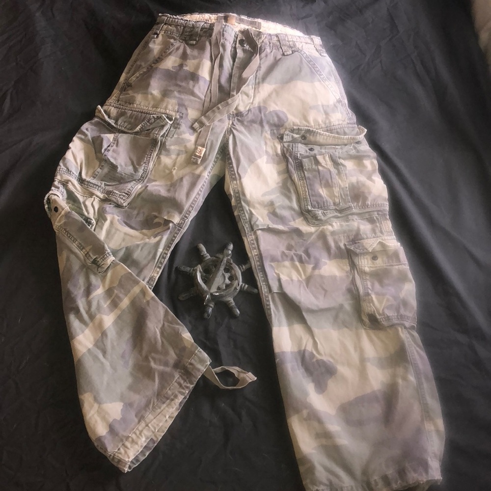 Abercrombie and Fitch Camo cargo pants